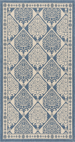 Safavieh Courtyard CY5149C Blue/Ivory Area Rug 