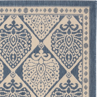 Safavieh Courtyard CY5149C Blue/Ivory Area Rug 