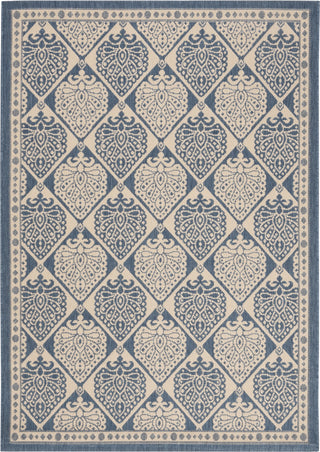 Safavieh Courtyard CY5149C Blue/Ivory Area Rug 