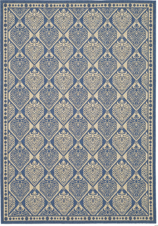 Safavieh Courtyard CY5149C Blue/Ivory Area Rug main image