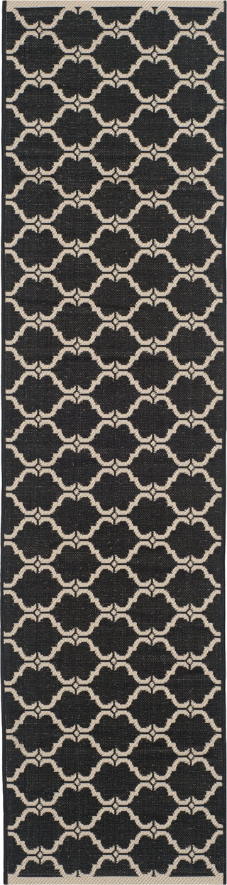 Safavieh Courtyard CY6009 Black/Beige Area Rug 