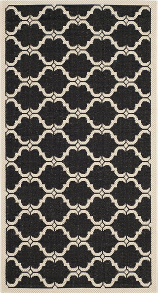 Safavieh Courtyard CY6009 Black/Beige Area Rug main image