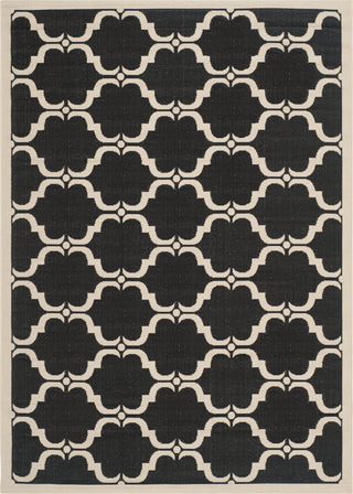 Safavieh Courtyard CY6009 Black/Beige Area Rug 