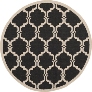 Safavieh Courtyard CY6009 Black/Beige Area Rug 