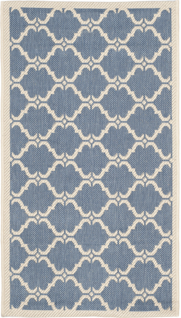 Safavieh Courtyard CY6009 Blue/Beige Area Rug main image