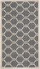Safavieh Courtyard CY6009 Anthracite/Beige Area Rug main image