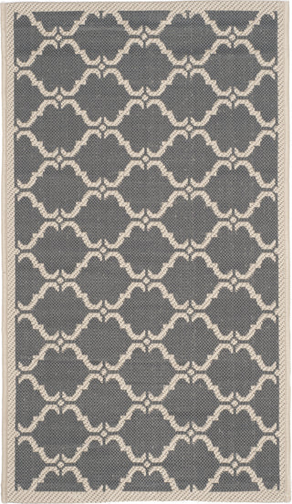 Safavieh Courtyard CY6009 Anthracite/Beige Area Rug main image