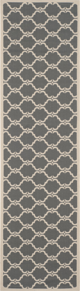 Safavieh Courtyard CY6009 Anthracite/Beige Area Rug 