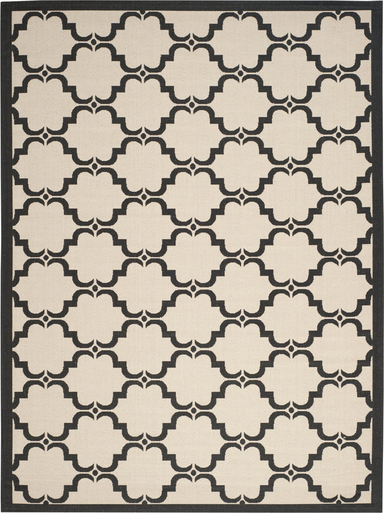 Safavieh Courtyard CY6009 Beige/Black Area Rug main image