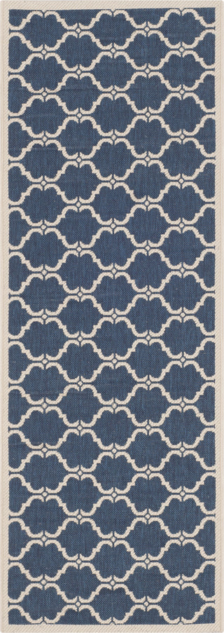 Safavieh Courtyard CY6009 Navy/Beige Area Rug 