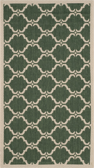 Safavieh Courtyard CY6009 Dark Green/Beige Area Rug main image