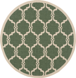 Safavieh Courtyard CY6009 Dark Green/Beige Area Rug 