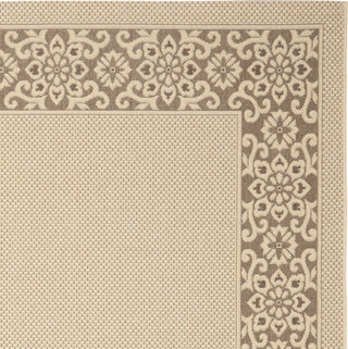 Safavieh Courtyard CY6011 Cream/Light Chocolate Area Rug 