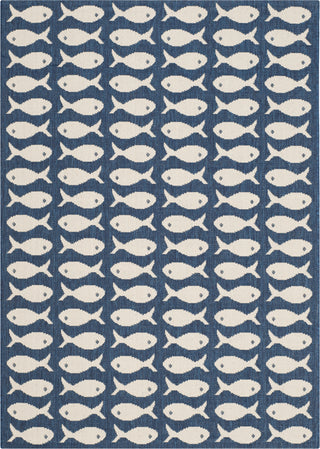 Safavieh Courtyard CY6013 Navy/Beige Area Rug main image