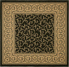 Safavieh Courtyard CY6014 Black/Natural Area Rug 