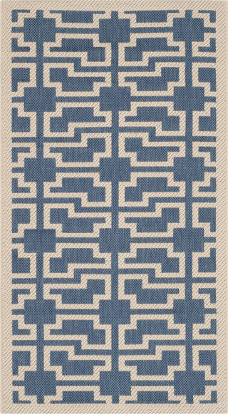 Safavieh Courtyard CY6015 Blue/Beige Area Rug main image