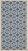Safavieh Courtyard CY6015 Blue/Beige Area Rug 