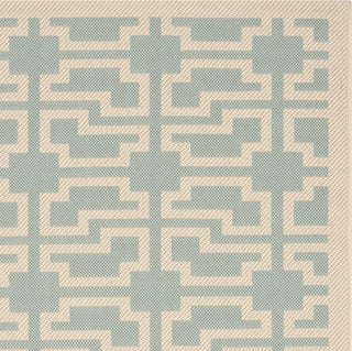 Safavieh Courtyard CY6015 Blue/Beige Area Rug 