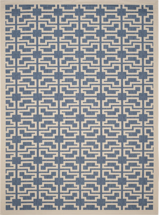 Safavieh Courtyard CY6015 Blue/Beige Area Rug 