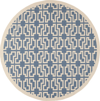 Safavieh Courtyard CY6015 Blue/Beige Area Rug 