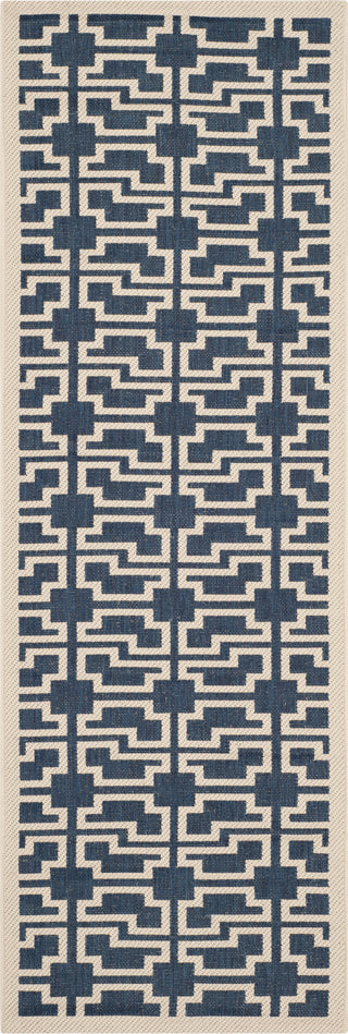 Safavieh Courtyard CY6015 Navy/Beige Area Rug 