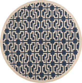 Safavieh Courtyard CY6015 Navy/Beige Area Rug 