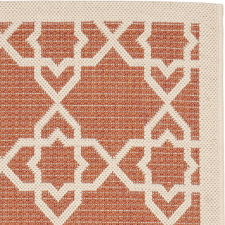 Safavieh Courtyard CY6032 Terracotta/Beige Area Rug 