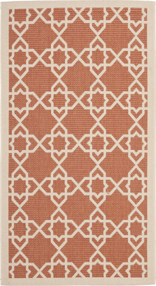 Safavieh Courtyard CY6032 Terracotta/Beige Area Rug main image