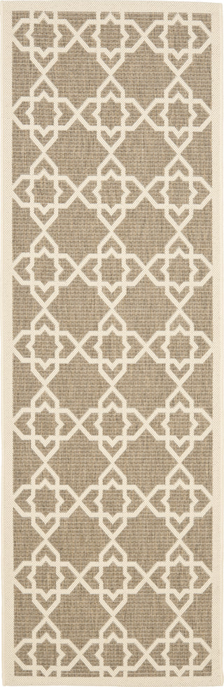 Safavieh Courtyard CY6032 Brown/Beige Area Rug 