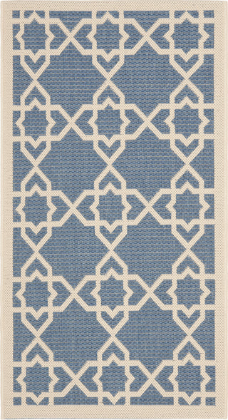 Safavieh Courtyard CY6032 Blue/Beige Area Rug main image