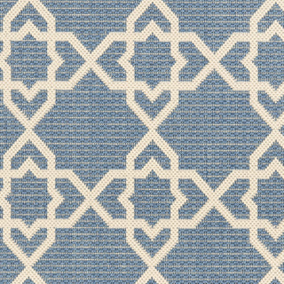 Safavieh Courtyard CY6032 Blue/Beige Area Rug 