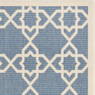 Safavieh Courtyard CY6032 Blue/Beige Area Rug 