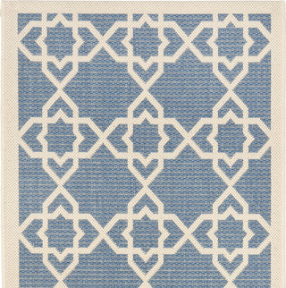 Safavieh Courtyard CY6032 Blue/Beige Area Rug 