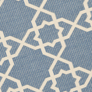 Safavieh Courtyard CY6032 Blue/Beige Area Rug 