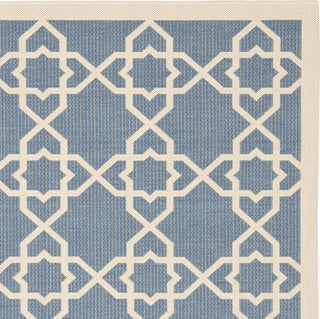 Safavieh Courtyard CY6032 Blue/Beige Area Rug 