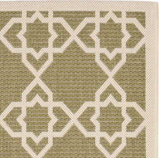 Safavieh Courtyard CY6032 Green/Beige Area Rug 