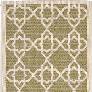 Safavieh Courtyard CY6032 Green/Beige Area Rug 