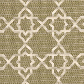 Safavieh Courtyard CY6032 Green/Beige Area Rug 