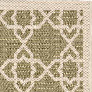 Safavieh Courtyard CY6032 Green/Beige Area Rug 