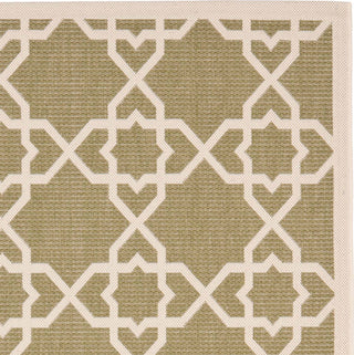 Safavieh Courtyard CY6032 Green/Beige Area Rug 