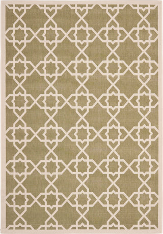 Safavieh Courtyard CY6032 Green/Beige Area Rug 