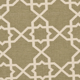 Safavieh Courtyard CY6032 Green/Beige Area Rug 