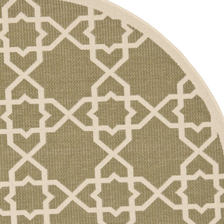 Safavieh Courtyard CY6032 Green/Beige Area Rug 