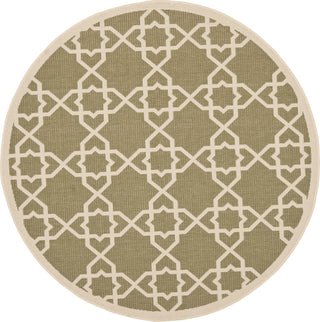 Safavieh Courtyard CY6032 Green/Beige Area Rug 