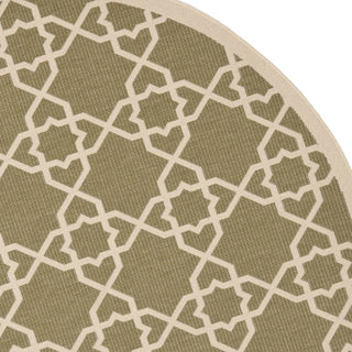 Safavieh Courtyard CY6032 Green/Beige Area Rug 