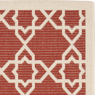 Safavieh Courtyard CY6032 Red/Beige Area Rug 