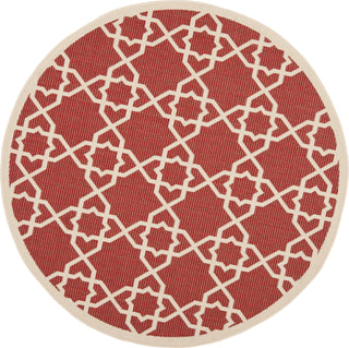 Safavieh Courtyard CY6032 Red/Beige Area Rug 