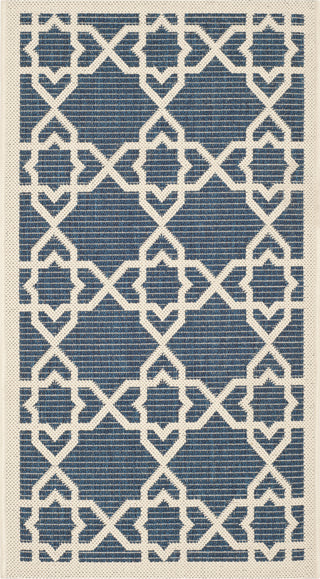 Safavieh Courtyard CY6032 Navy/Beige Area Rug main image