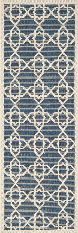 Safavieh Courtyard CY6032 Navy/Beige Area Rug 