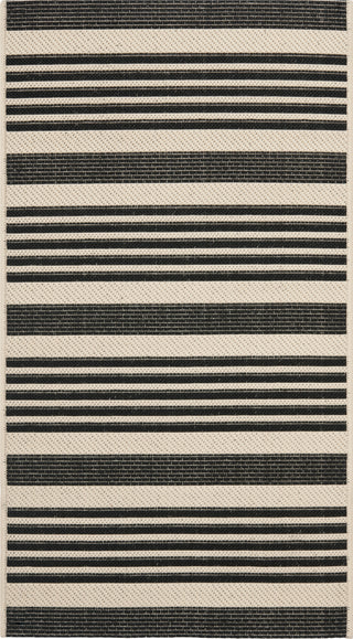 Safavieh Courtyard CY6062 Black/Bone Area Rug main image